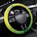 Australian Native Birds Steering Wheel Cover Art Dot Painting Pattern