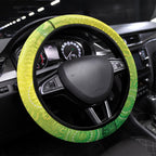 Australian Native Birds Steering Wheel Cover Art Dot Painting Pattern