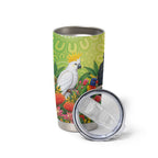 Australian Native Birds Tumbler Cup Art Dot Painting Pattern