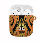 New Zealand Te Tairawhiti AirPods Case Maori Koru Pattern