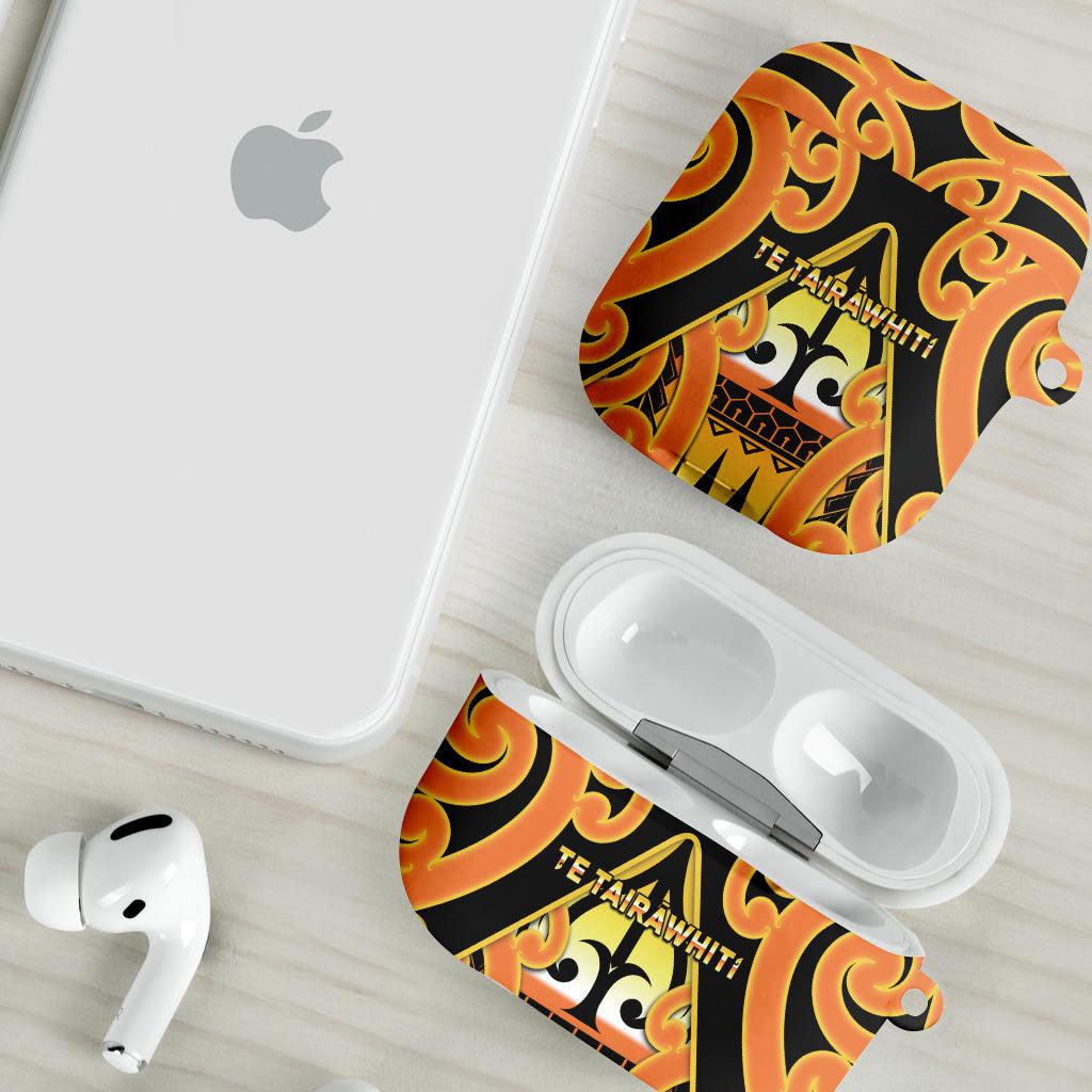 New Zealand Te Tairawhiti AirPods Case Maori Koru Pattern