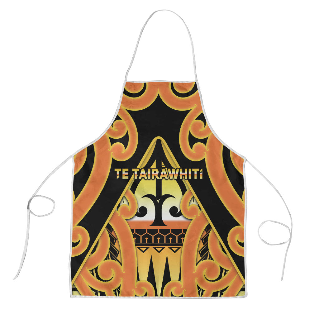 New Zealand Te Tairawhiti Apron Maori Koru Pattern