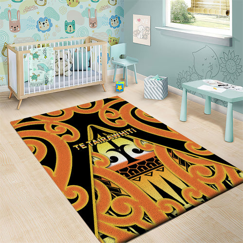 New Zealand Te Tairawhiti Area Rug Maori Koru Pattern