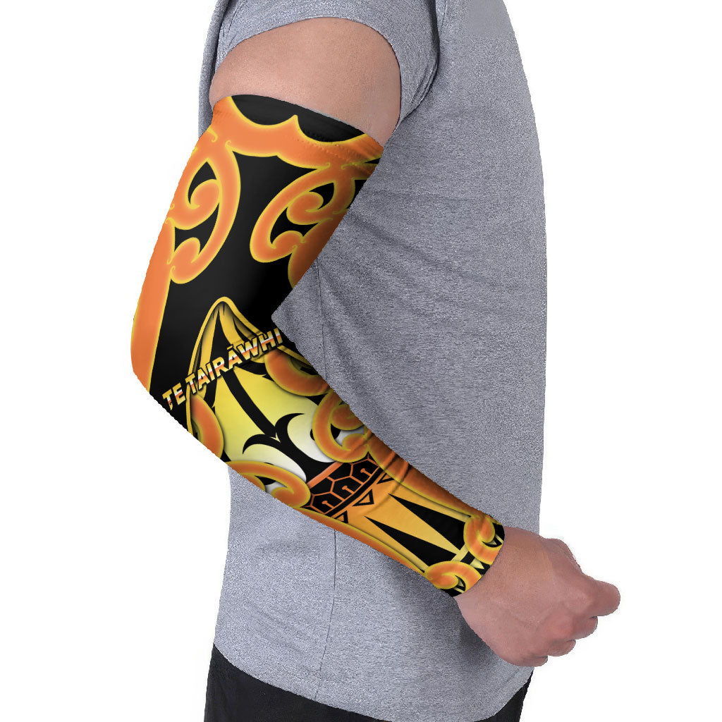 Personalised New Zealand Te Tairawhiti Arm Sleeves Maori Koru Pattern