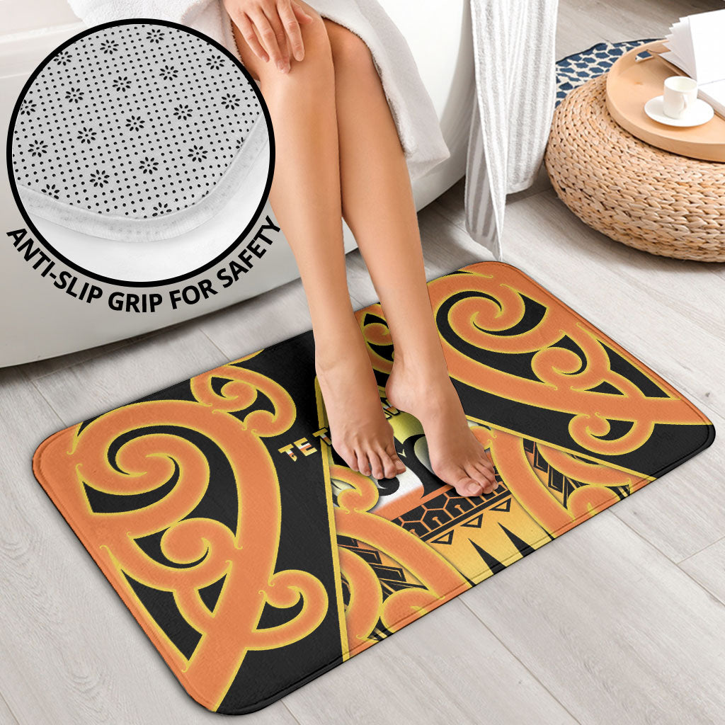 New Zealand Te Tairawhiti Bathroom Set Maori Koru Pattern
