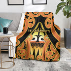 New Zealand Te Tairawhiti Blanket Maori Koru Pattern