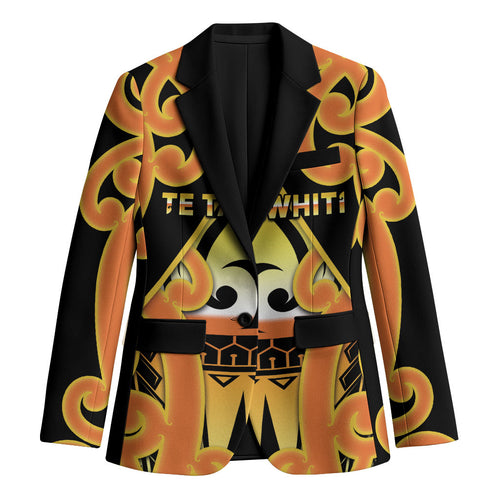 Personalised New Zealand Te Tairawhiti Blazer Maori Koru Pattern