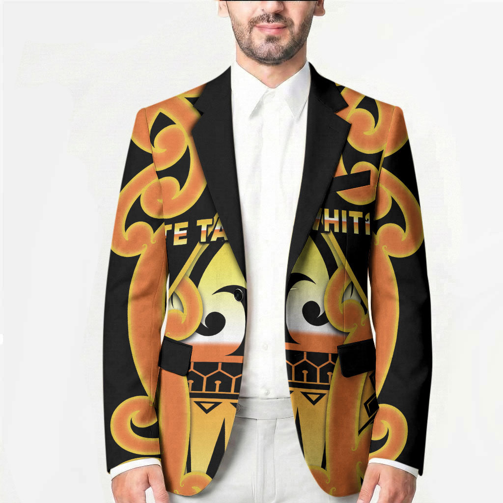 Personalised New Zealand Te Tairawhiti Blazer Maori Koru Pattern