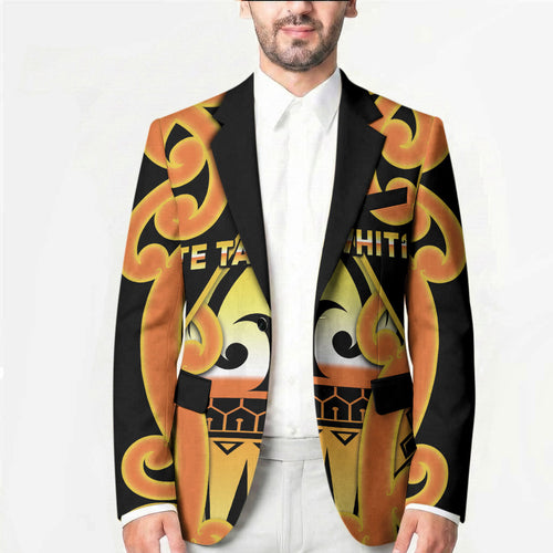 Personalised New Zealand Te Tairawhiti Blazer Maori Koru Pattern