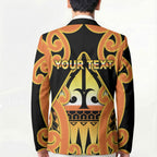 Personalised New Zealand Te Tairawhiti Blazer Maori Koru Pattern