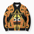 Personalised New Zealand Te Tairawhiti Bomber Puffer Jacket Maori Koru Pattern