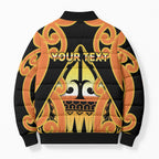 Personalised New Zealand Te Tairawhiti Bomber Puffer Jacket Maori Koru Pattern