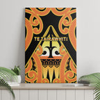 New Zealand Te Tairawhiti Canvas Wall Art Maori Koru Pattern