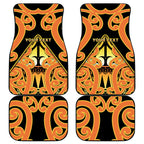 Personalised New Zealand Te Tairawhiti Car Mats Maori Koru Pattern