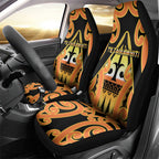 New Zealand Te Tairawhiti Car Seat Cover Maori Koru Pattern