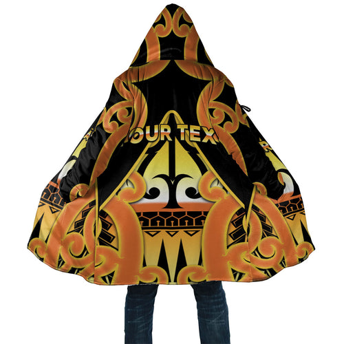 Personalised New Zealand Te Tairawhiti Cloak Maori Koru Pattern