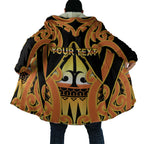 Personalised New Zealand Te Tairawhiti Cloak Maori Koru Pattern