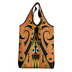 New Zealand Te Tairawhiti Grocery Bag Maori Koru Pattern