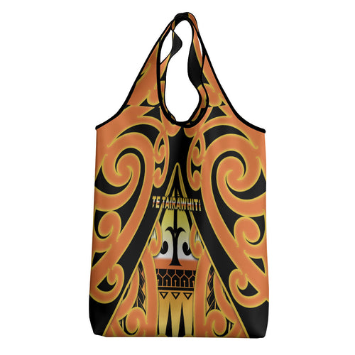 New Zealand Te Tairawhiti Grocery Bag Maori Koru Pattern