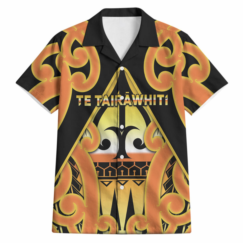 Personalised New Zealand Te Tairawhiti Hawaiian Shirt Maori Koru Pattern