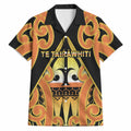 Personalised New Zealand Te Tairawhiti Hawaiian Shirt Maori Koru Pattern