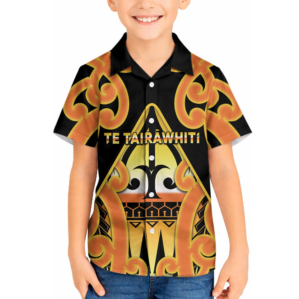 Personalised New Zealand Te Tairawhiti Hawaiian Shirt Maori Koru Pattern