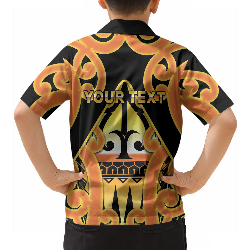 Personalised New Zealand Te Tairawhiti Hawaiian Shirt Maori Koru Pattern