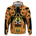 Personalised New Zealand Te Tairawhiti Hoodie Maori Koru Pattern