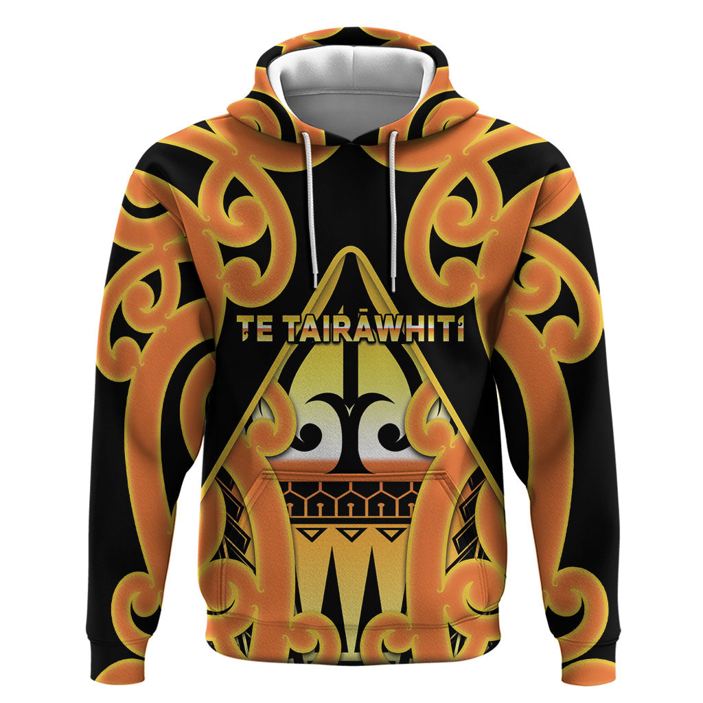 Personalised New Zealand Te Tairawhiti Hoodie Maori Koru Pattern