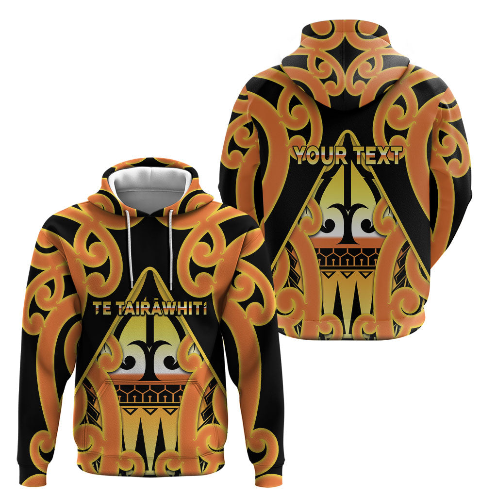 Personalised New Zealand Te Tairawhiti Hoodie Maori Koru Pattern