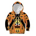 Personalised New Zealand Te Tairawhiti Kid Hoodie Maori Koru Pattern