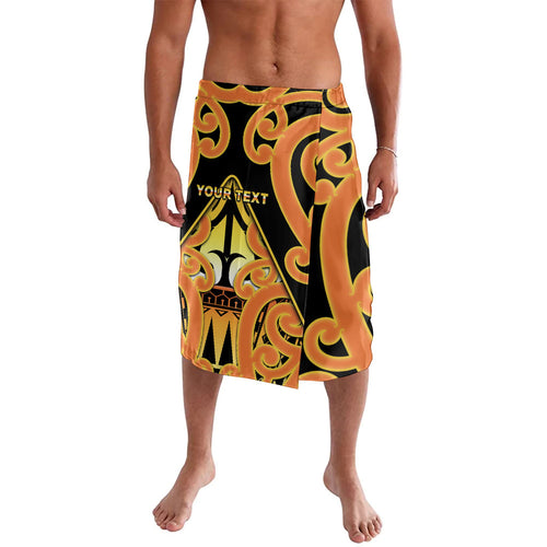 Personalised New Zealand Te Tairawhiti Lavalava Maori Koru Pattern