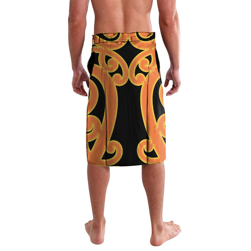 Personalised New Zealand Te Tairawhiti Lavalava Maori Koru Pattern