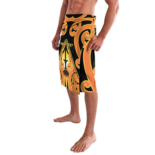 Personalised New Zealand Te Tairawhiti Lavalava Maori Koru Pattern