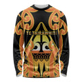 Personalised New Zealand Te Tairawhiti Long Sleeve Shirt Maori Koru Pattern