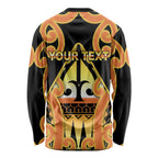 Personalised New Zealand Te Tairawhiti Long Sleeve Shirt Maori Koru Pattern