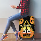 New Zealand Te Tairawhiti Luggage Cover Maori Koru Pattern