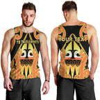 Personalised New Zealand Te Tairawhiti Men Tank Top Maori Koru Pattern