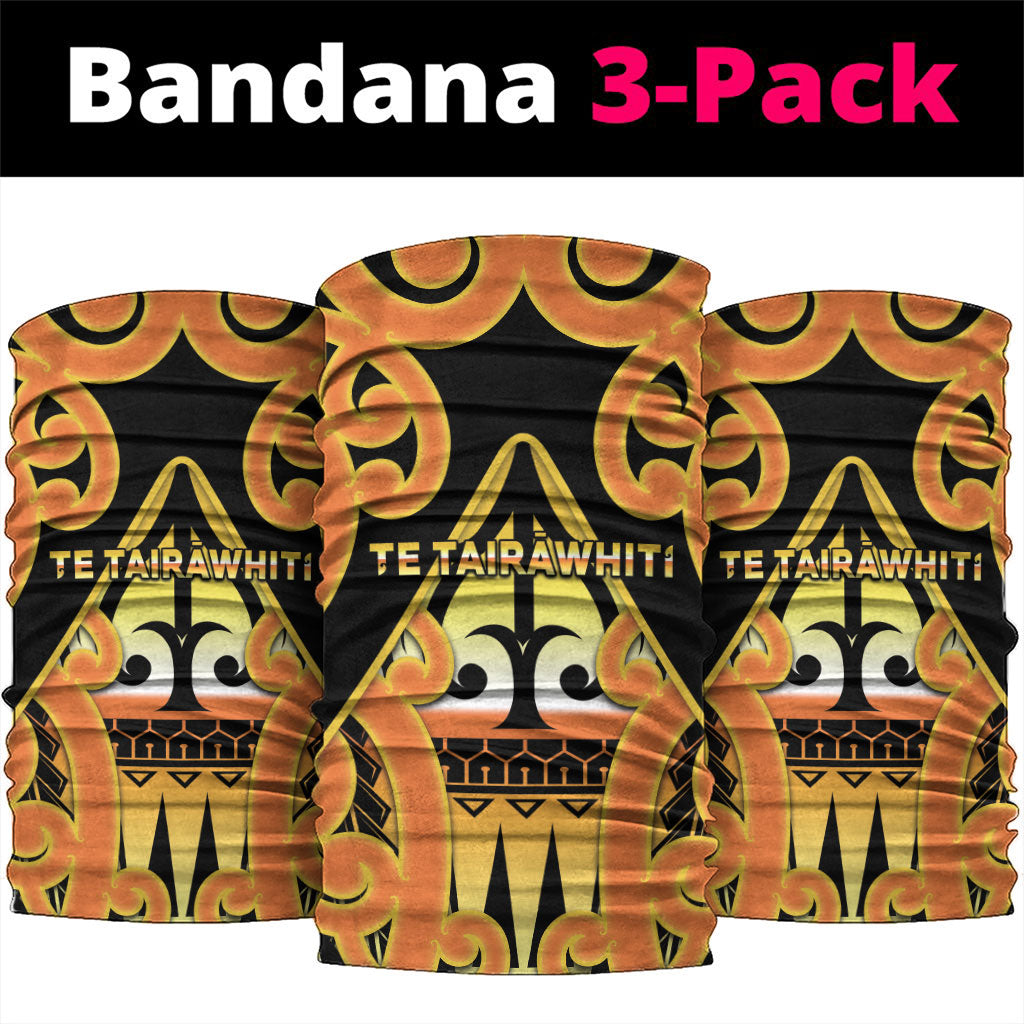 New Zealand Te Tairawhiti Neck Gaiter Maori Koru Pattern