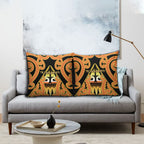 New Zealand Te Tairawhiti Pillow Cover Maori Koru Pattern