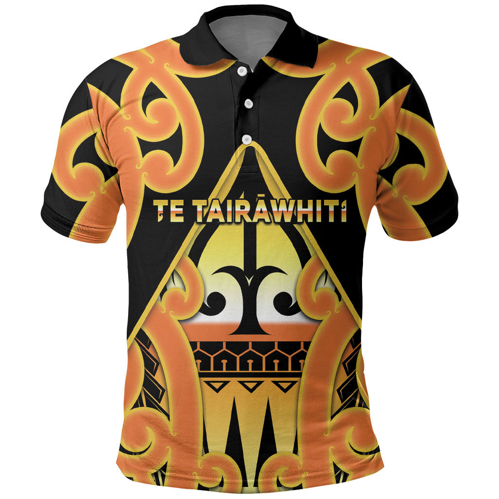 Personalised New Zealand Te Tairawhiti Polo Shirt Maori Koru Pattern