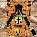 New Zealand Te Tairawhiti Puzzle Maori Koru Pattern