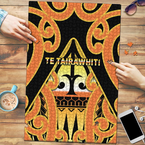 New Zealand Te Tairawhiti Puzzle Maori Koru Pattern