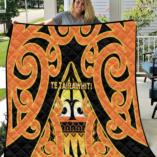 New Zealand Te Tairawhiti Quilt Maori Koru Pattern