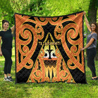 New Zealand Te Tairawhiti Quilt Maori Koru Pattern