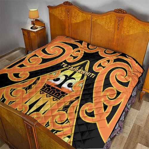 New Zealand Te Tairawhiti Quilt Maori Koru Pattern