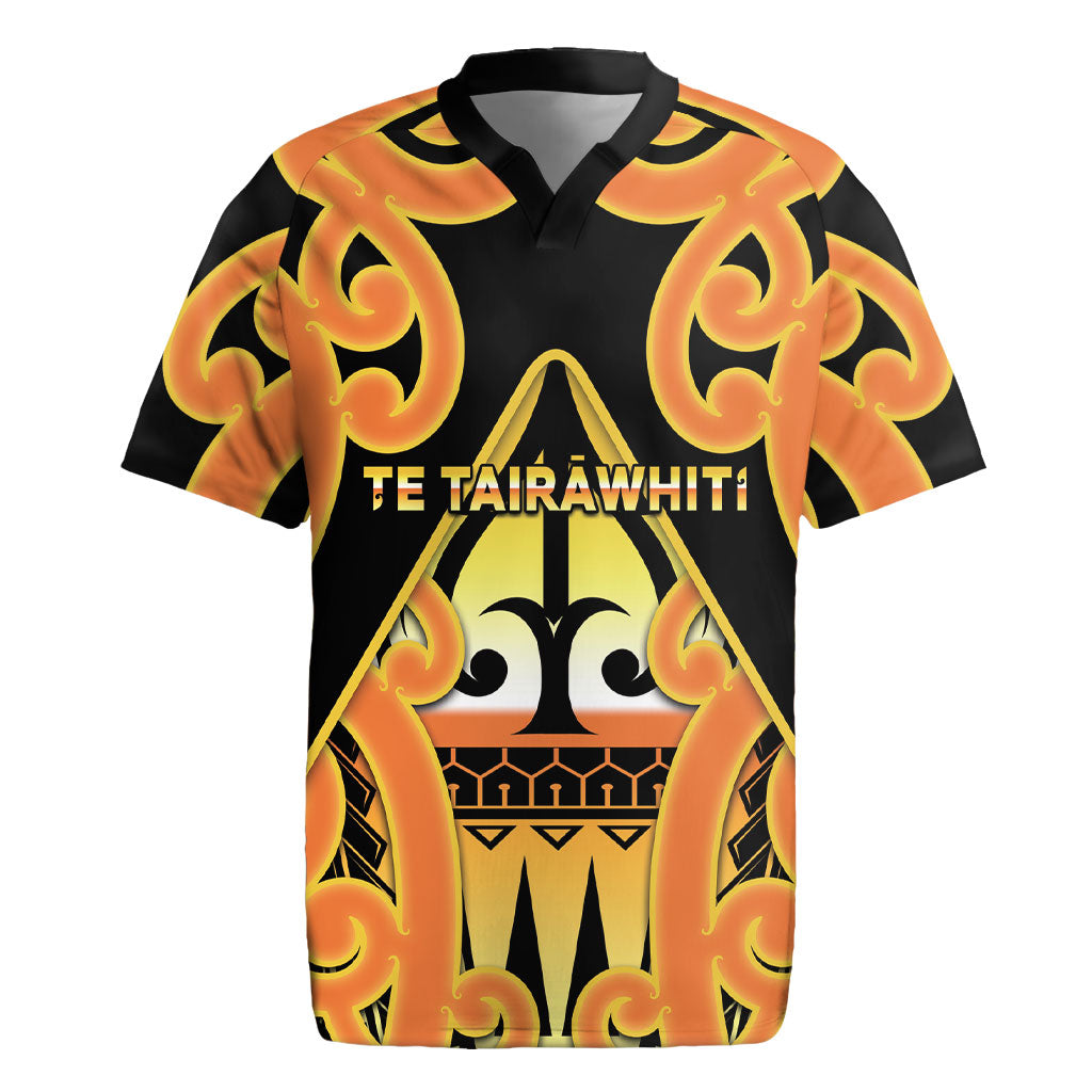 Personalised New Zealand Te Tairawhiti Rugby Jersey Maori Koru Pattern