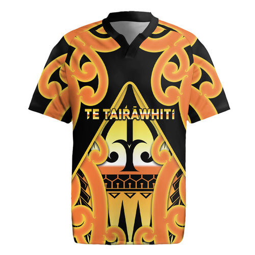 Personalised New Zealand Te Tairawhiti Rugby Jersey Maori Koru Pattern