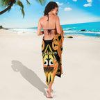 New Zealand Te Tairawhiti Sarong Maori Koru Pattern