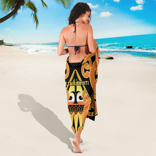 New Zealand Te Tairawhiti Sarong Maori Koru Pattern